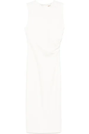 BLANCA Ruched maxi dress