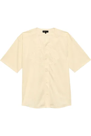 Purple Brand Crest Baseball cotton shirt