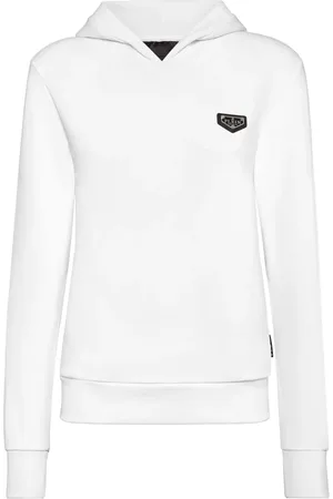 Philipp Plein Logo plaque hoodie