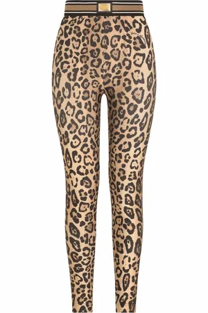 Dolce & Gabbana Leopard-print jersey leggings