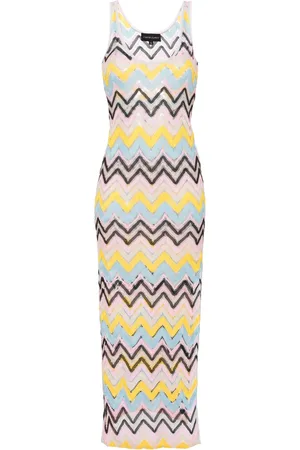 Cynthia Rowley Zigzag crochet dress