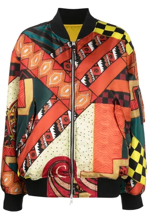 Etro Patchwork reversible bomber jacket