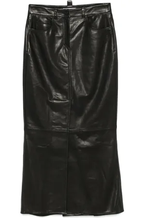 Dorothee Schumacher Leather maxi skirt