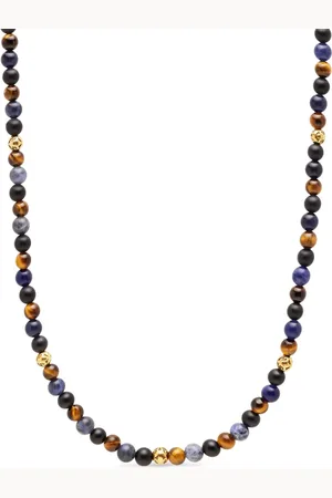 Nialaya Beaded gemstone necklace