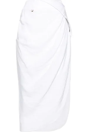 Jacquemus La Jupe asymmetric midi skirt