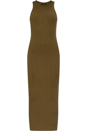RAG&BONE Round-neck ribbed dress
