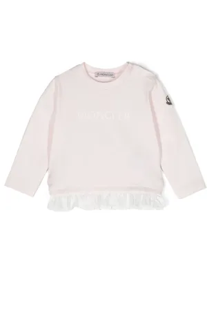 Moncler Logo-print long-sleeve T-shirt