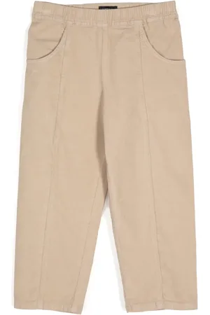 Emporio Armani Logo-patch trousers