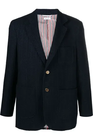 Thom Browne Tweed single-breasted blazer