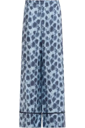 Marni Silk wide-leg trousers