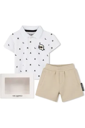 Karl Lagerfeld Ikonik Karl-patch shorts set