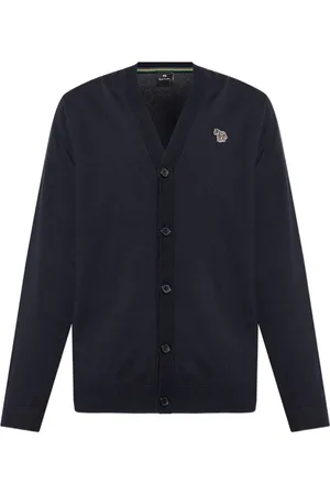 Paul Smith Zebra-patch cardigan