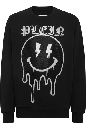 Philipp Plein Smile rhinestone-embellished sweatshirt