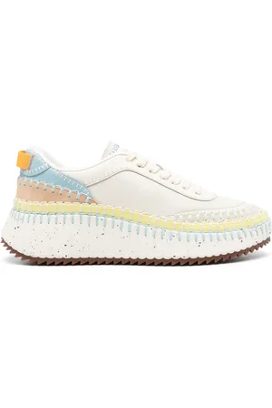 Chloé Nama panelled-design sneakers