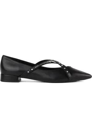 Karl Lagerfeld Kerrie Krosstrap ballerina shoes