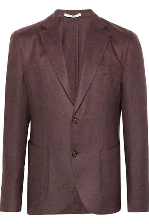 ELEVENTY Brushed single-breasted blazer