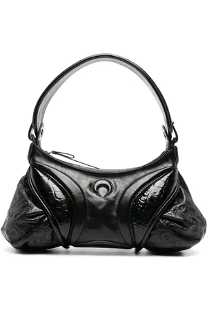 Marine Serre Stardust leather shoulder bag