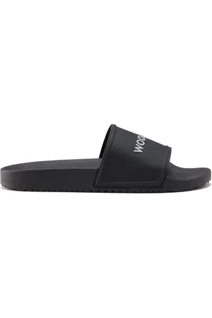 Woolrich Logo-embossed flip flops