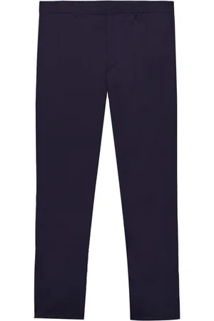 Prada Poplin stretch trousers
