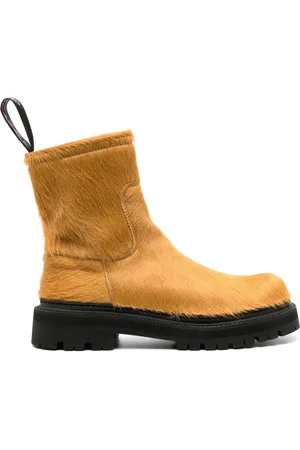 Camper Eki calf-hair ankle boots