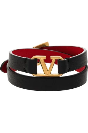 VALENTINO GARAVANI VLogo double-strap bracelet