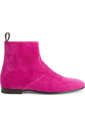 Giuseppe Zanotti Ron panelled suede ankle boots
