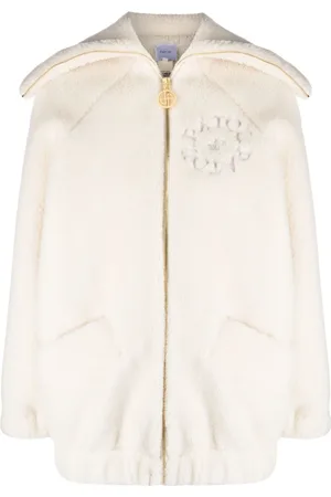 Patou Logo-embroidered fleece jacket