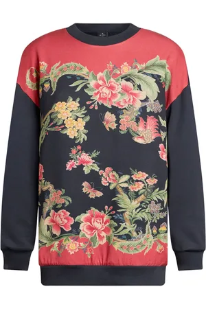 Etro Floral-print drop-shoulder sweatshirt