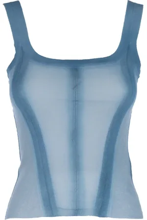 ERMANNO SCERVINO Shaded-print top