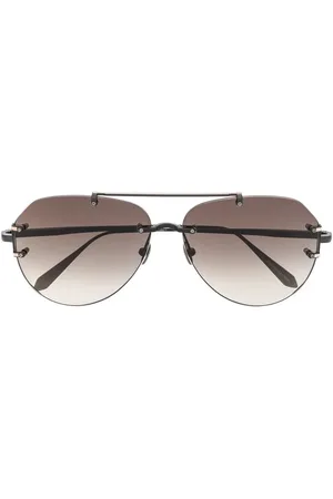Linda Farrow Pilot-frame sunglasses