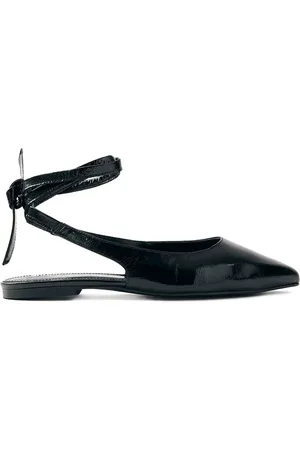 ALOHAS Ribbon pointed ballerinas