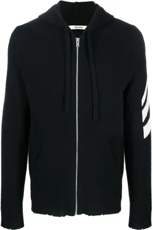 Zadig & Voltaire Cashmere zip-up hoodie