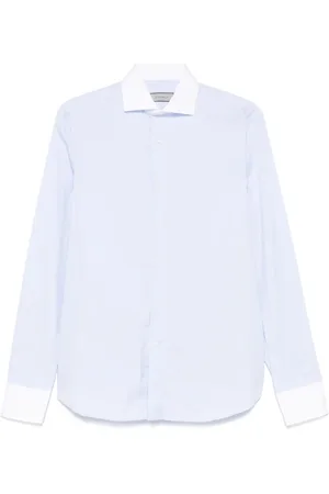 CANALI Spread-collar shirt