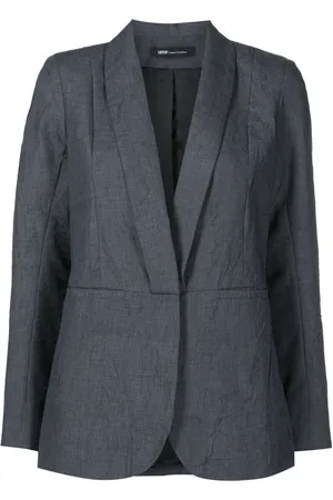 Uma Raquel Davidowicz Crinkled shawl-lapels blazer