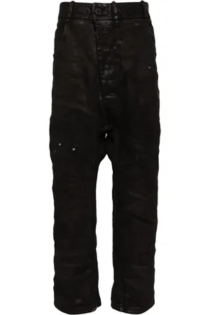 11 BY BORIS BIDJAN SABERI Asymmetric drop-crotch jeans