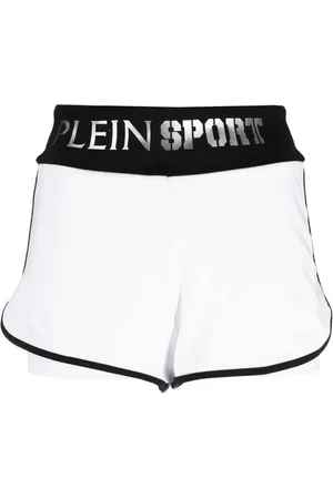 Philipp Plein Logo-waistband jogging shorts
