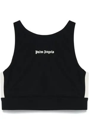 Palm Angels Logo-print top