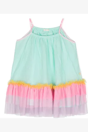 Billieblush Ruffle-detail tulle dress