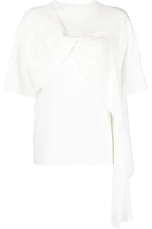 GOEN.J Twist-detail cotton T-Shirt