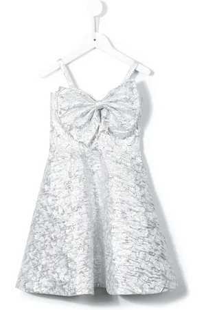 Little Bambah Slanted bow dress