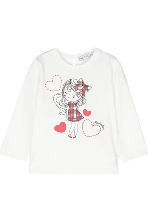 MONNALISA Graphic-print cotton T-shirt