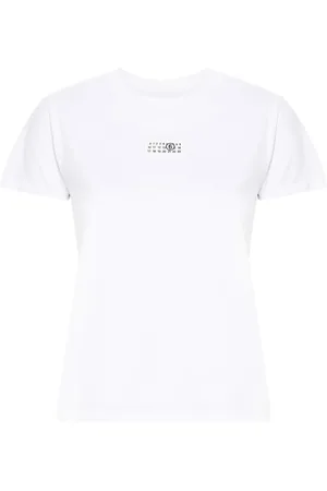 Maison Margiela Numbers-motif cotton T-shirt