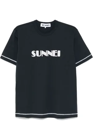 SUNNEI Flocked logo T-shirt