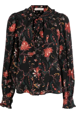 ULLA JOHNSON Philipa floral-print blouse