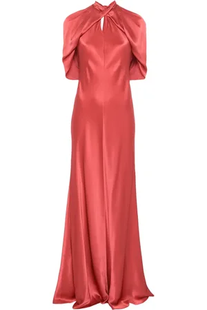 Alberta Ferretti Draped maxi dress