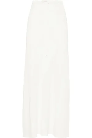 Brunello Cucinelli Bias-cut maxi skirt