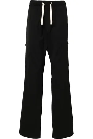Palm Angels Drawstring-waist wide-leg trousers