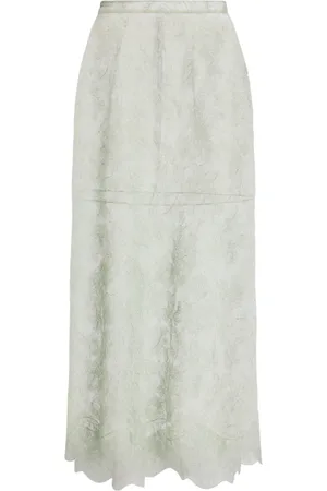 Erdem Lace-embellished maxi skirt