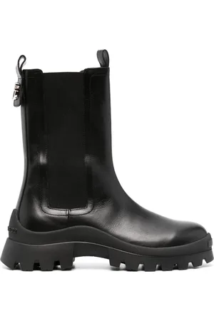 Dsquared2 Logo-plaque leather ankle boots