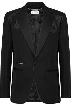 Philipp Plein Single-breasted lurex blazer